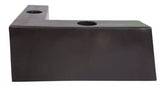 PÉ DE PVC CANTONEIRA 5CM IMBUIA